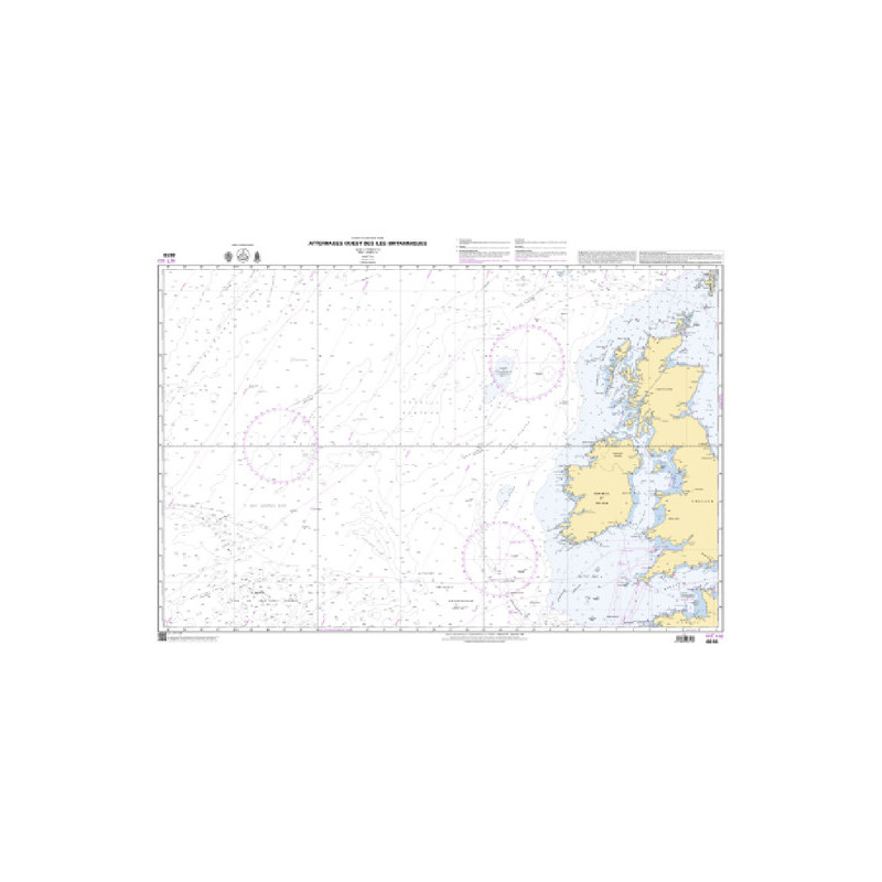 Shom C - 6618 - Atterrages Ouest des Iles Britanniques