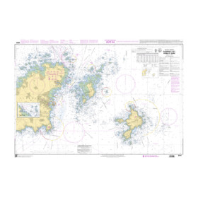 Shom C - 6904 - (fac-similé de la carte GB 808) - Guernsey Est, Herm et Sark