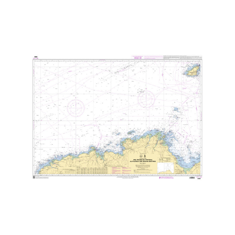 Shom C - 6930 - Des Roches de Portsall au Plateau des Roches Douvres