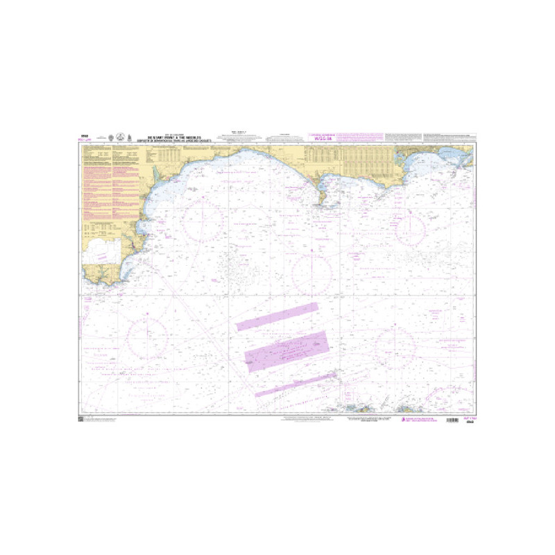 Shom C - 6940 - De Start Point à The Needles - Dispositif de Séparation du Trafic au large des Casquets