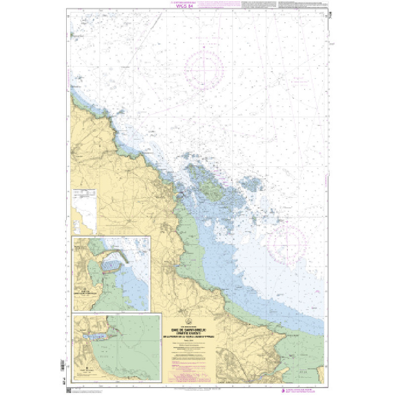 Shom C - 7128 - Baie de Saint-Brieuc (Partie Ouest) - De la Pointe de la Tour à l'Anse d'Yffiniac