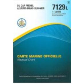 Carte marine Shom L - 7129L - Du Cap Fréhel à Saint-Briac-sur-Mer