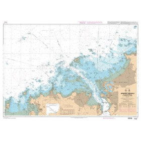 Shom L - 7130L - Abords de Saint-Malo - De l'île des Hébihens à la Pointe de la Varde