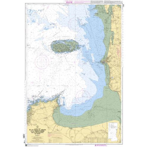 Shom C - 7156 - De la Pointe du Grouin à la Pointe d'Agon - Baie du Mont-Saint-Michel - Iles Chausey