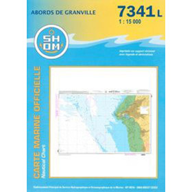 Shom L - 7341L - Abords de Granville