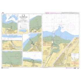 Shom C - 7420 - Ports en Baie de Seine