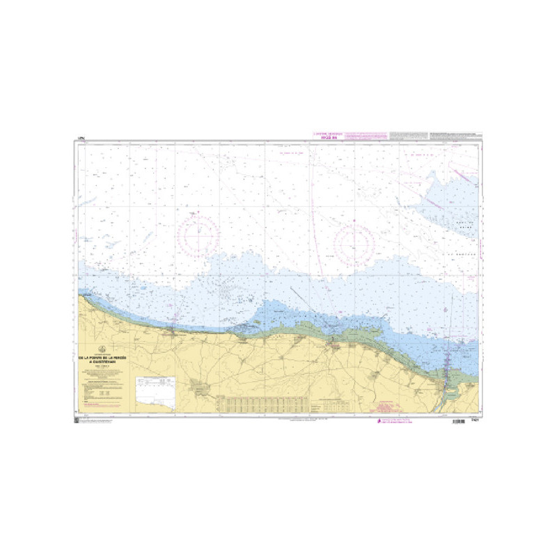 Shom C - 7421 - De la Pointe de La Percée à Ouistreham