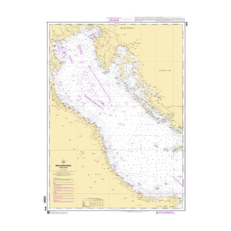 Shom C - 3975 - Mer Adriatique - Partie Nord