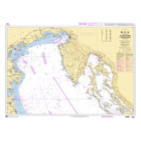 Shom C - 7244 - INT 3410 - (fac-similé de la carte HR 3410) - De Porto Corsini à Velebitski Kanal - Golfe de Venise