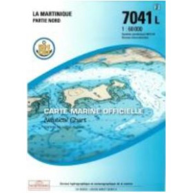 Shom L - 7041L - La Martinique - Partie Nord