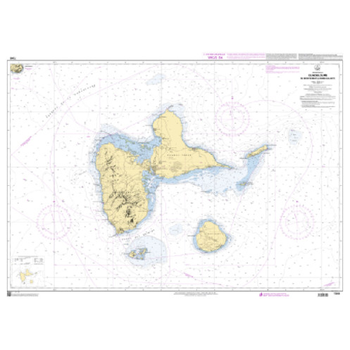 Shom C - 7345 - Guadeloupe - De Montserrat à Marie-Galante