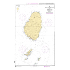 Shom C - 7613 - Saint Vincent et Bequia (Fac-similé de la carte GB 791)