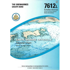 Shom L - 7612L - (fac-similé de la carte GB 793) - De Bequia à Canouan