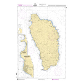 Shom C - 7616 - Dominica (Fac-similé de la carte GB 697)