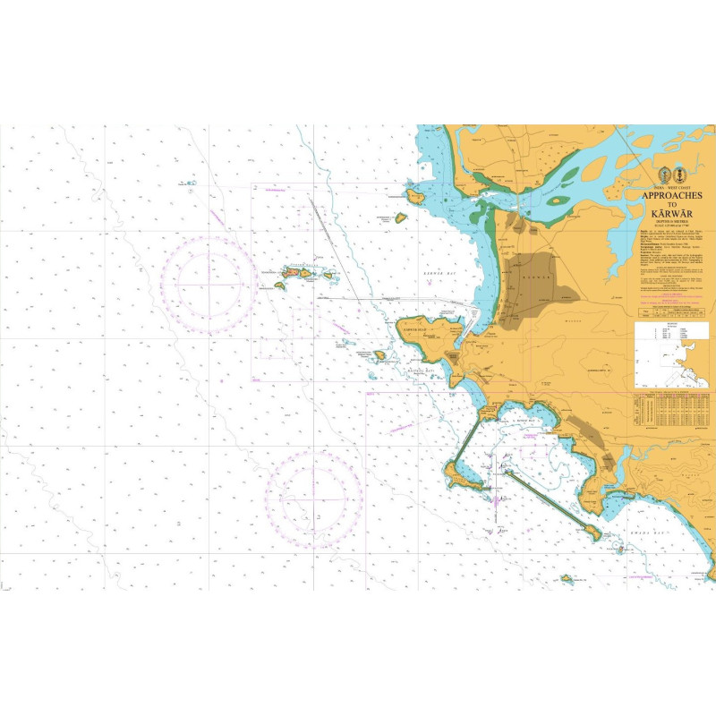 Indian National Hydrographic Office - IN2008 - Approaches to Karwar