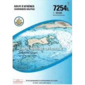 Shom L - 7254L - Golfe d'Athènes (Saronikós Kólpos)