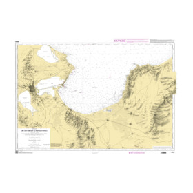 Shom C - 4222 - Du Cap Kamart au Ras-al-Fortas (Golfe de Tunis)