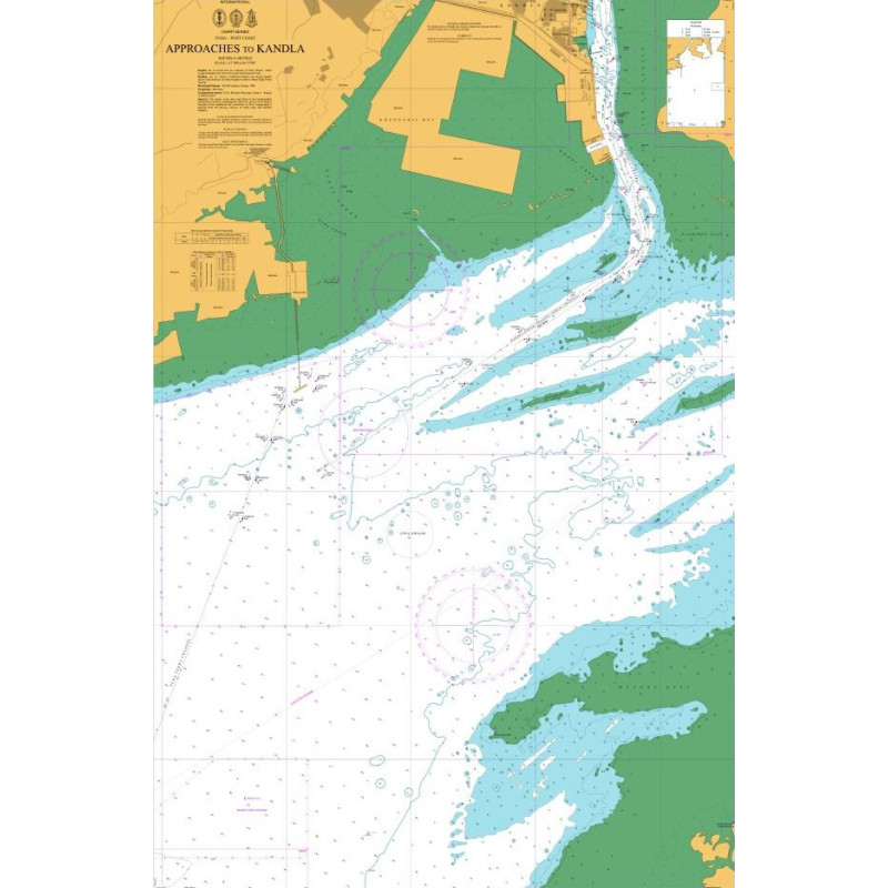 Indian National Hydrographic Office - IN2018 - Approaches to Kandla