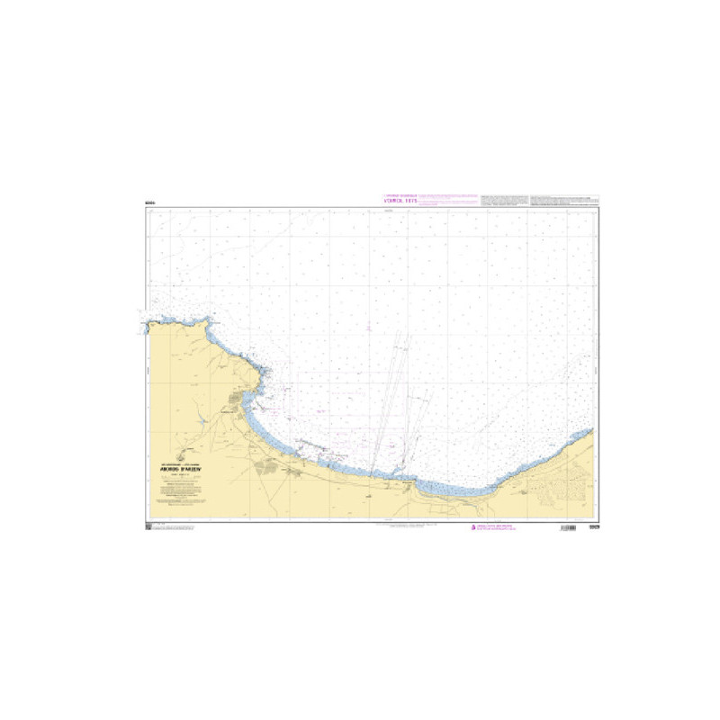 Shom C - 5929 - Abords d'Arzew