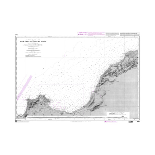 Shom C - 5951 - Du Cap Ferrat à la Pointe Kef el Asfer