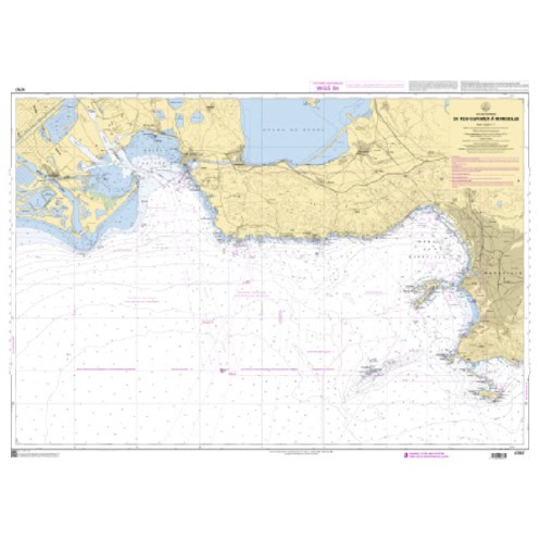 Shom C - 6767 - De Fos-sur-Mer à Marseille