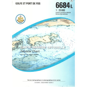 Shom L - 6684L - Golfe et Port de Fos