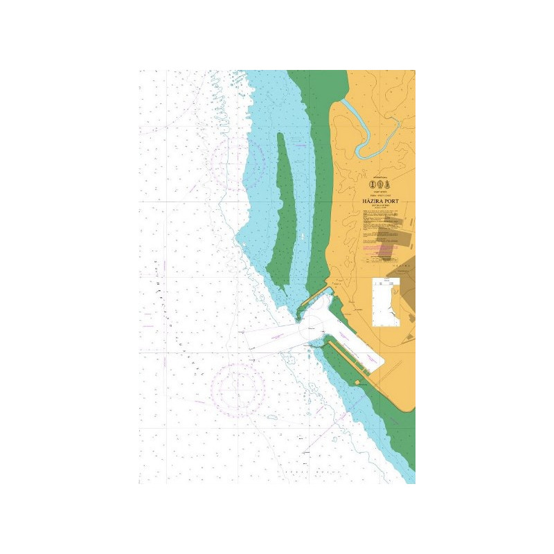 Indian National Hydrographic Office - IN2034 - Hazira Port