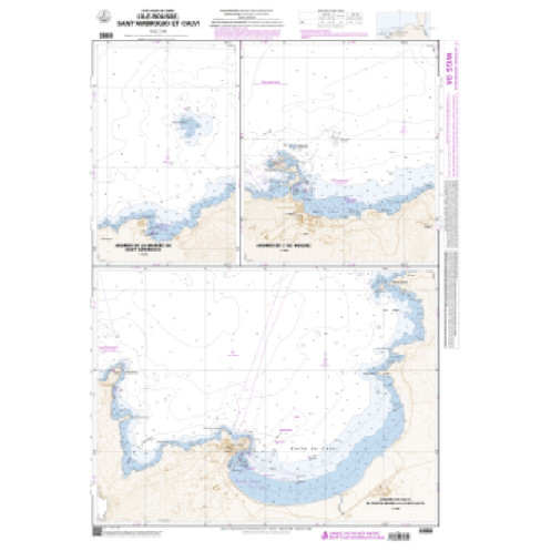 Shom C - 6980 - L'Ile Rousse - Sant'Ambrogio et Calvi Shom C - 6980 - L'Ile Rousse - Sant'Ambrogio et Calvi