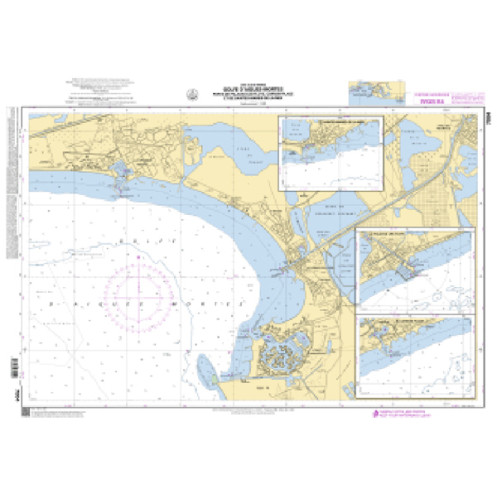 Shom C - 7004 - Golfe d'Aigues-Mortes, Ports de Palavas-les-Flots, Carnon-Plage et de Saintes-Maries-de-la-Mer
