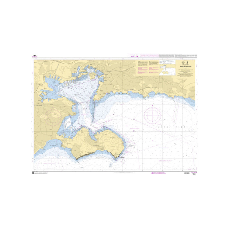 Shom C - 7093 - Rade de Toulon