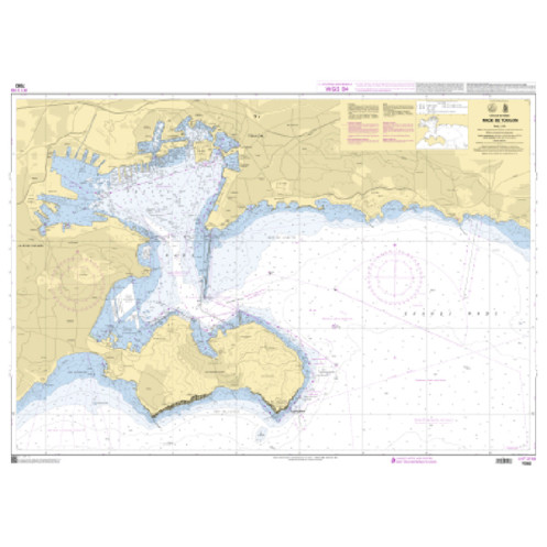 Shom C - 7093 - Rade de Toulon Shom C - 7093 - Rade de Toulon