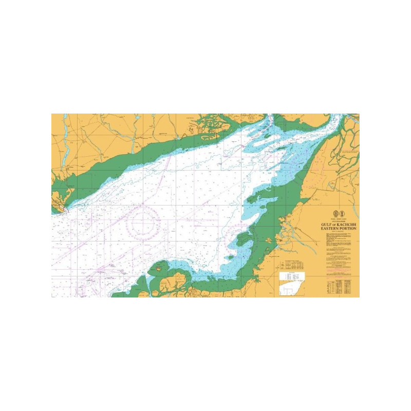 Indian National Hydrographic Office - IN2080 - Gulf of Kachchh, Eastern Portion