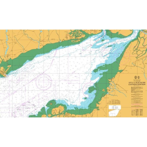 Indian National Hydrographic Office - IN2080 - Gulf of Kachchh, Eastern Portion
