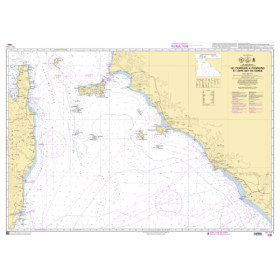 Shom C - 7291 - De Piombino à Fiumicino et côte Est de Corsese