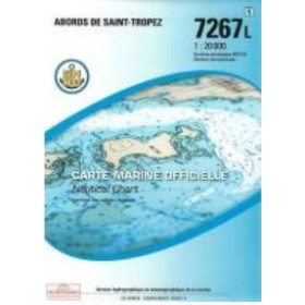 Shom L - 7267L - Abords de Saint-Tropez