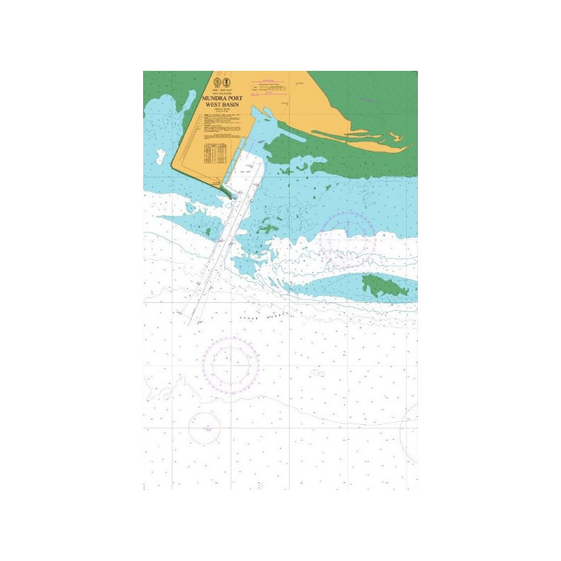 Indian National Hydrographic Office - IN2107 - Mundra Port, West Basin