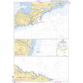 Shom C - 7434 - Ports de Sète, Port-la-Nouvelle, Port-Vendres et Collioure