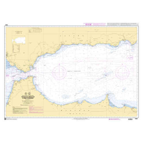 Shom C - 7658 - Détroit de Gibraltar et Mer d'Alboran