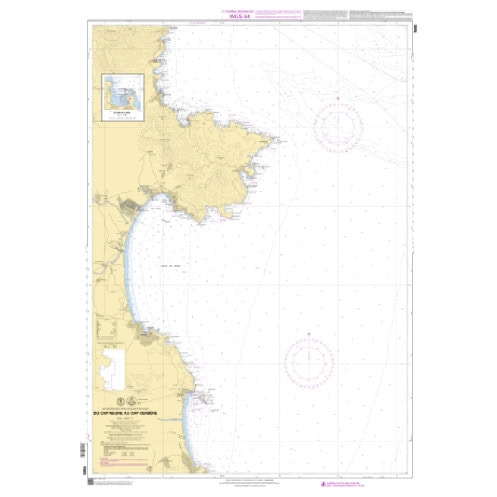 Shom C - 7665 - Du Cap Negre au Cap Cerbère