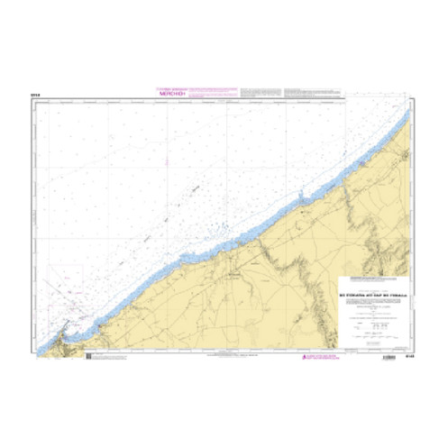 Shom C - 6143 - De Temara au Cap de Fédala