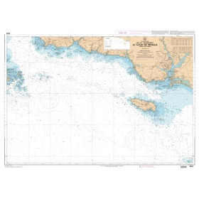 Shom L - 7031L - De l'île de Penfret au Plateau des Birvideaux - Abords de Lorient