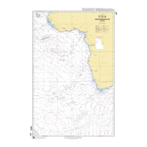 Shom C - 6808 - Océan Atlantique Sud - Partie Est