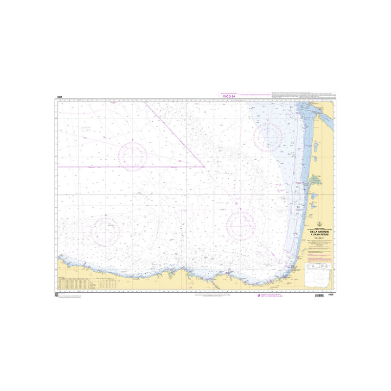 Shom C - 6991 - De la Gironde à Cabo Peñas