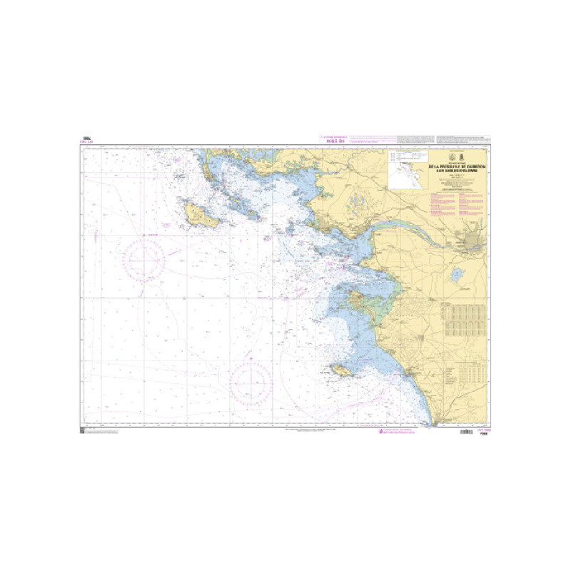 Shom C - 7068 - De la presqu'île de Quiberon aux Sables-d'Olonne