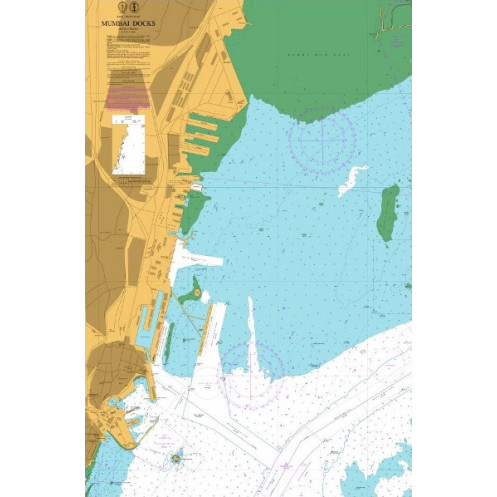Indian National Hydrographic Office - IN2001 - Mumbai Docks Indian National Hydrographic Office - IN2001 - Mumbai Docks