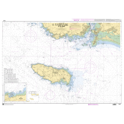 Shom C - 7139 - De la Pointe du Talut à la Pointe de Gâvres - Ile de Groix