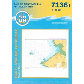 Shom L - 7136L - De la Baie de Pont-Mahé à Piriac-sur-Mer