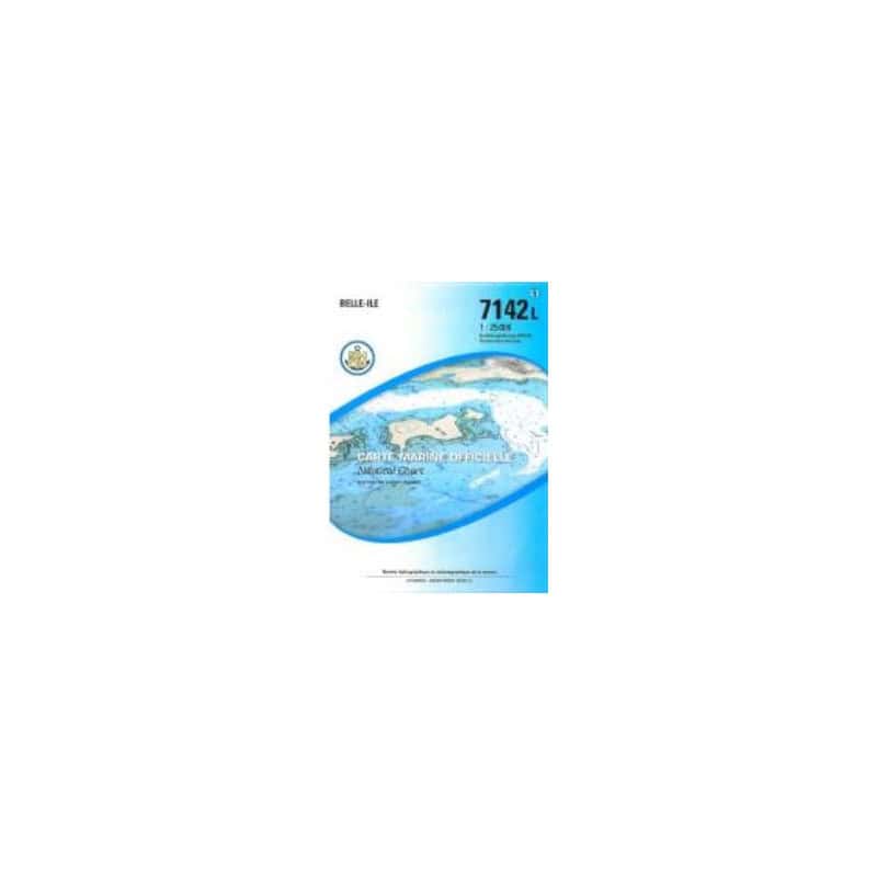 Shom L - 7142L - carte marine - Belle-Ile