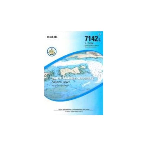 Shom L - 7142L - carte marine - Belle-Ile