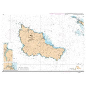 Shom L - 7142L - carte marine - Belle-Ile